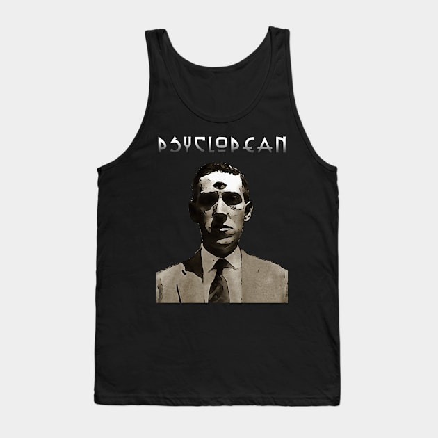 Psyclopean - Third Eye Of Lovecraft- Lovecraft, Mythos, Dark Ambient Tank Top by AltrusianGrace